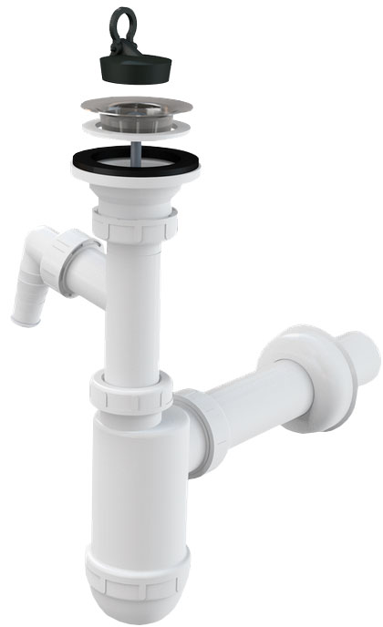 

Сифон для раковины ALCA PLAST A41P (8594045937145)