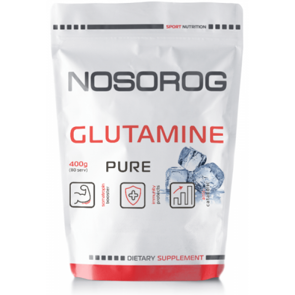 

Аминокислота Глютамин Nosorog Nutrition Glutamine Powder 400 г Без Вкуса