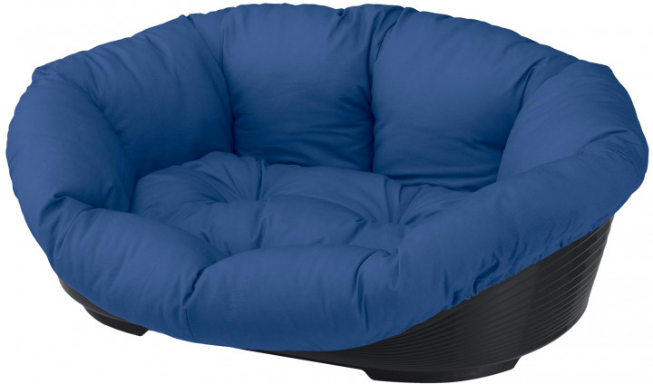 

Пластиковый лежак для собак Ferplast Sofa' 4 64х48х25 см Синий