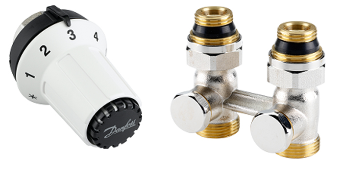 

Комплект радиаторный прямой DANFOSS 013G5275