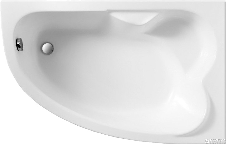 

Ванна акриловая POLIMAT NOEL 140х90 R + ножки