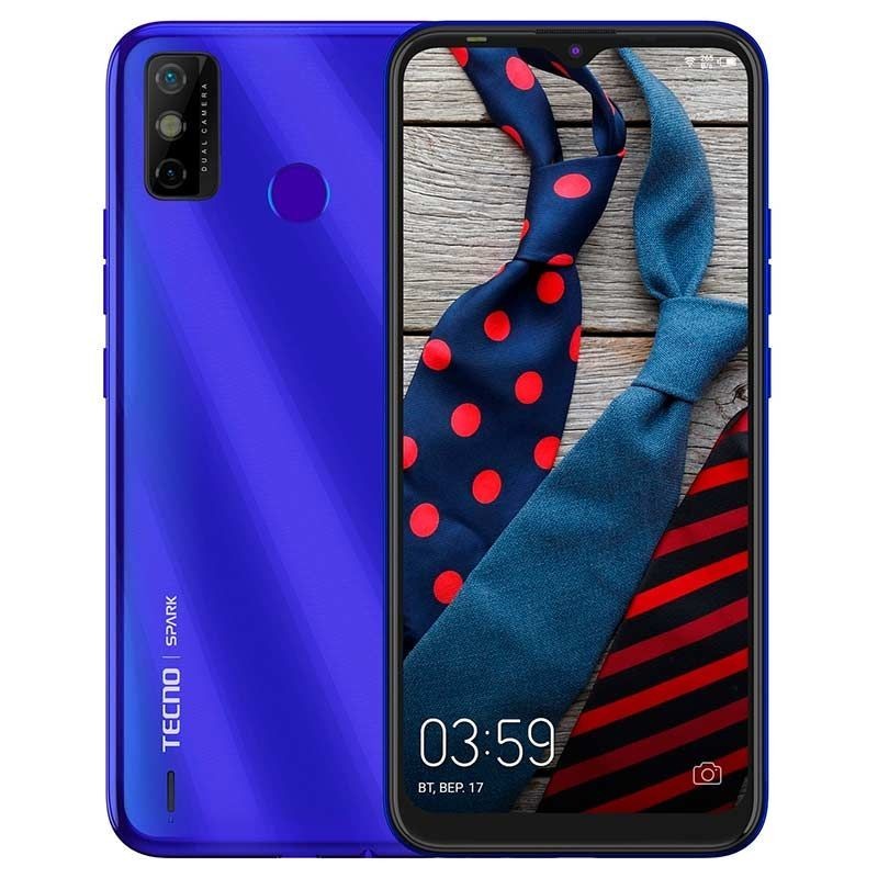 

Мобильний телефон Tecno Spark 6 Go 3/64 GB Aqua Blue