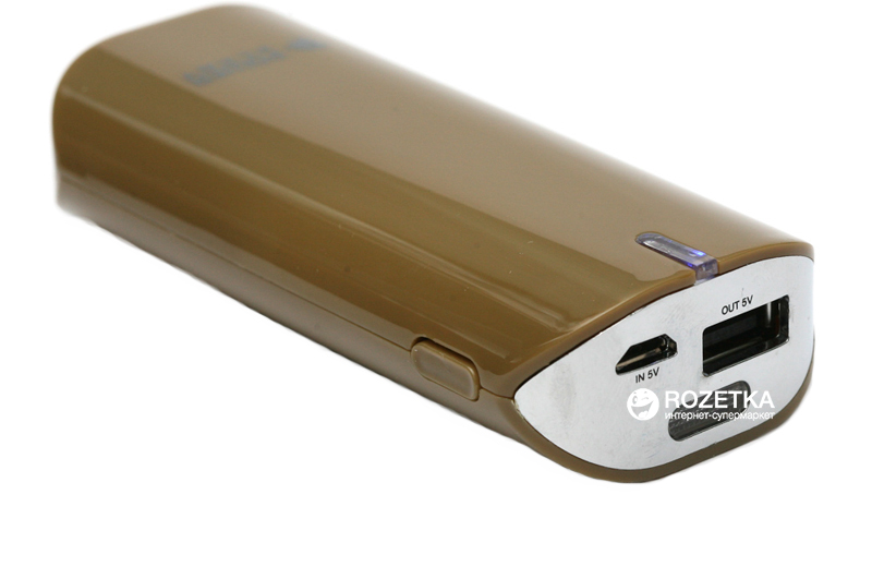 

УМБ PowerPlant 5200 mAh Brown