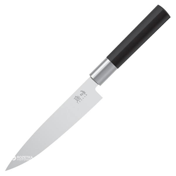 

Профессиональный нож Kai Wasabi Black универсальный 150 мм Black