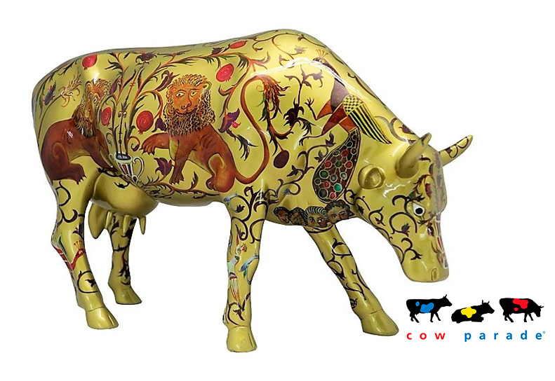 

Коллекционная статуэтка корова The Golden Byzantine - wws-4300 Cow Parade 30 х 9 х 20 см