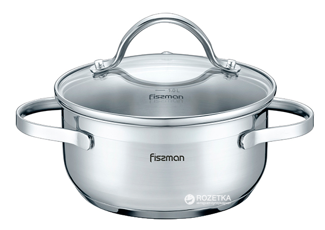 

Кастрюля Fissman Luminosa 5.1 л (SS-5334.24)