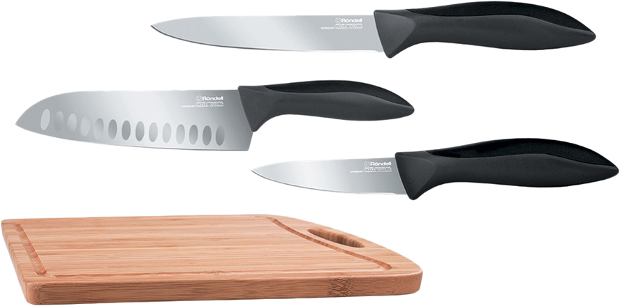 Акція на Набор ножей Rondell Primarch из 4 предметов (RD-462) від Rozetka UA