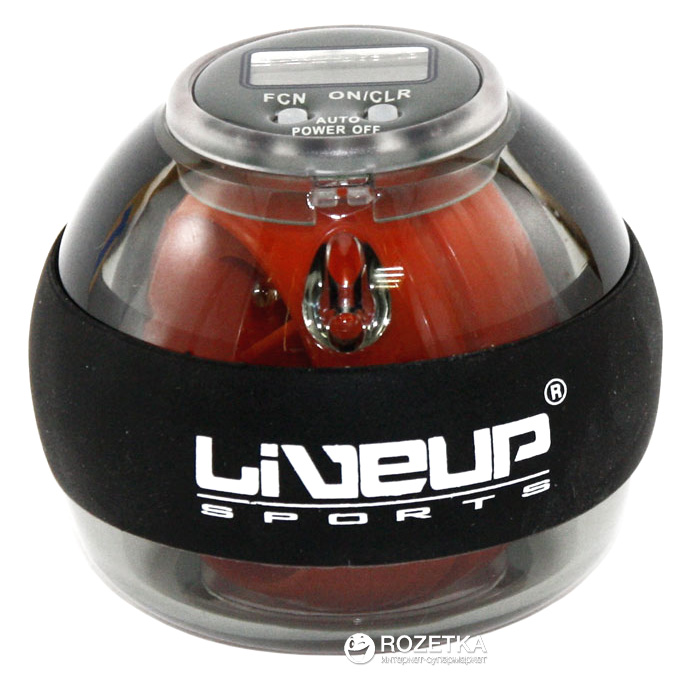 

Кистевой тренажер LiveUp Power Ball Orange-Black (LS3319)