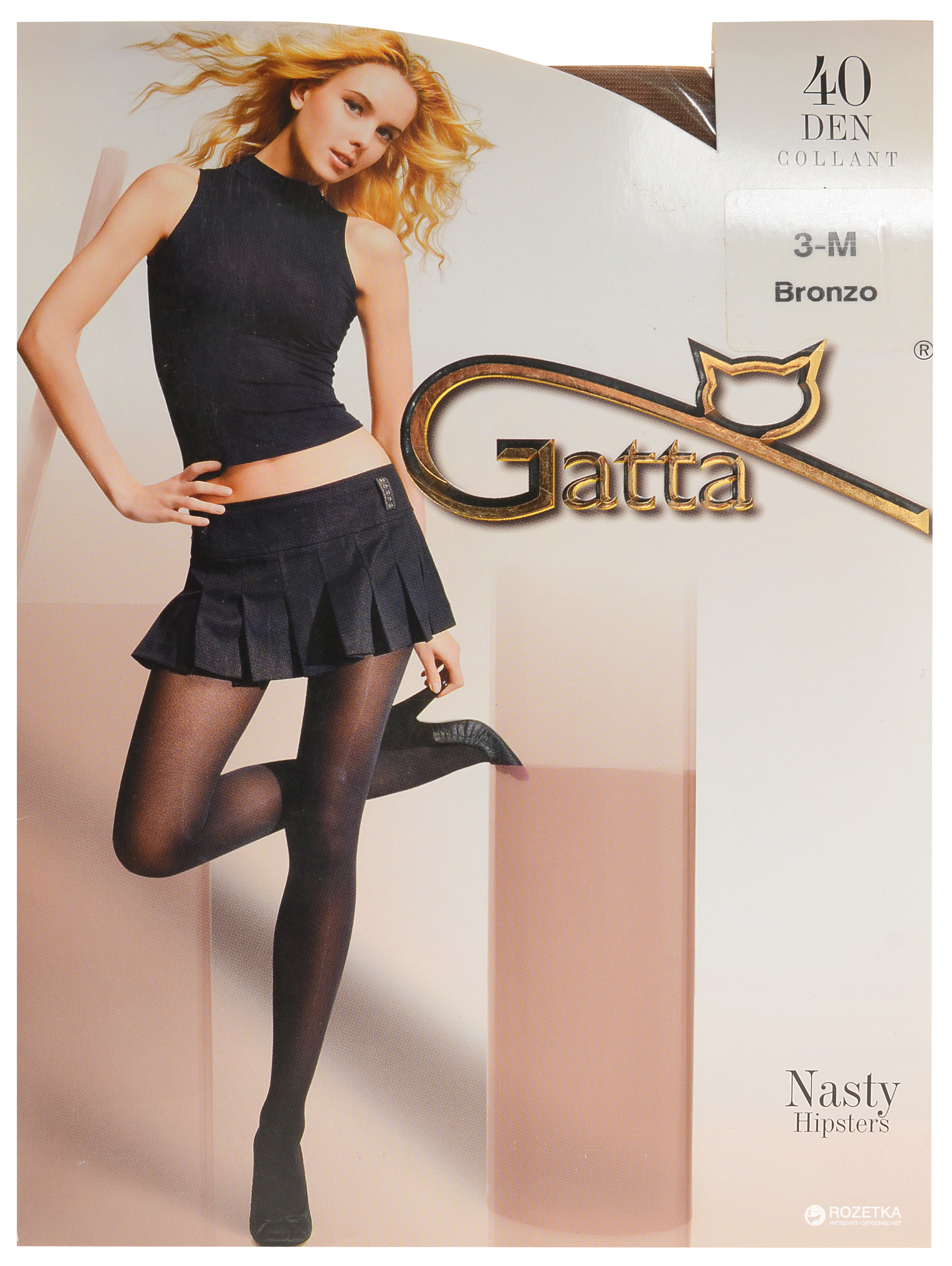 

Колготки Gatta Nasty 40 Den 4 р Bronzo