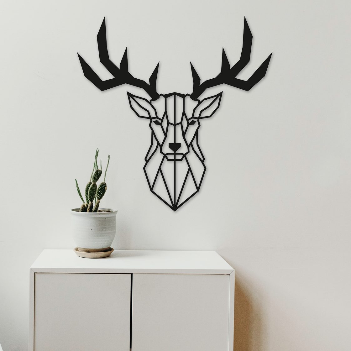 

Объемная картина из дерева DecArt Deer Head