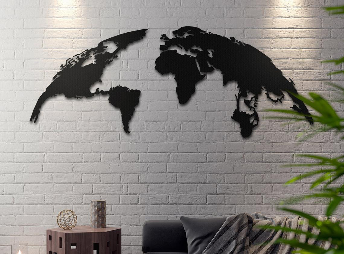 

Объемная картина из дерева DecArt Globe 67х170 см