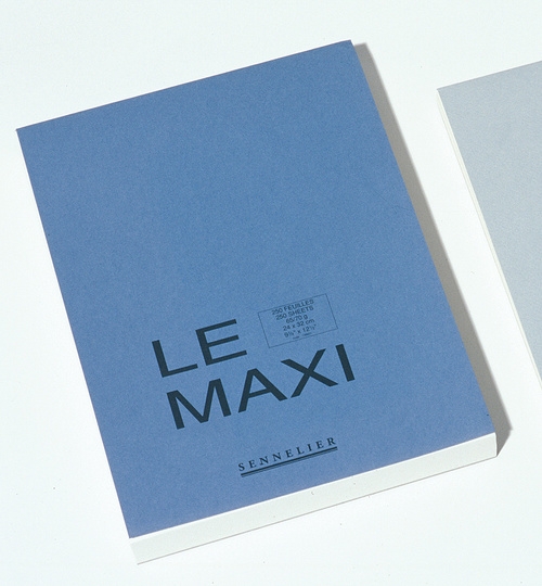 

Блокнот для эскизов Sennelier, Le Maxi, 250 листов, 70 г (24х32 см)