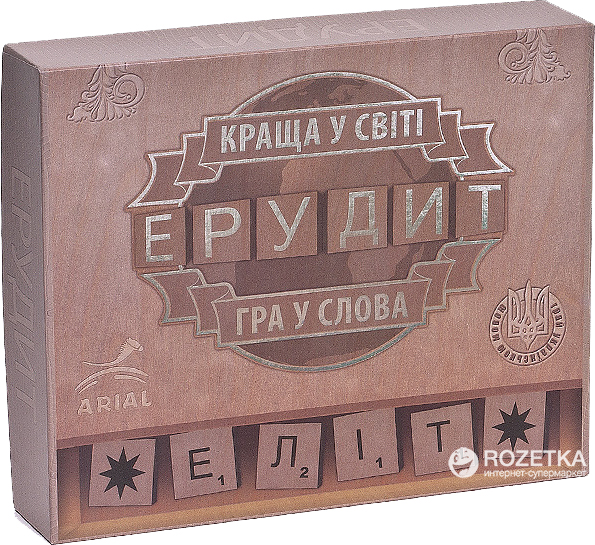 

Игра Arial Эрудит Элит УКР (4820059910220)
