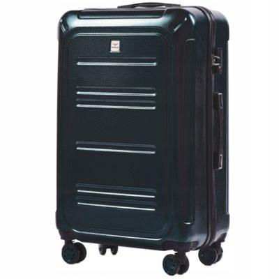 

Маленький пластиковый чемодан на 4 колесах PC175 S (темно зеленый / dark green)