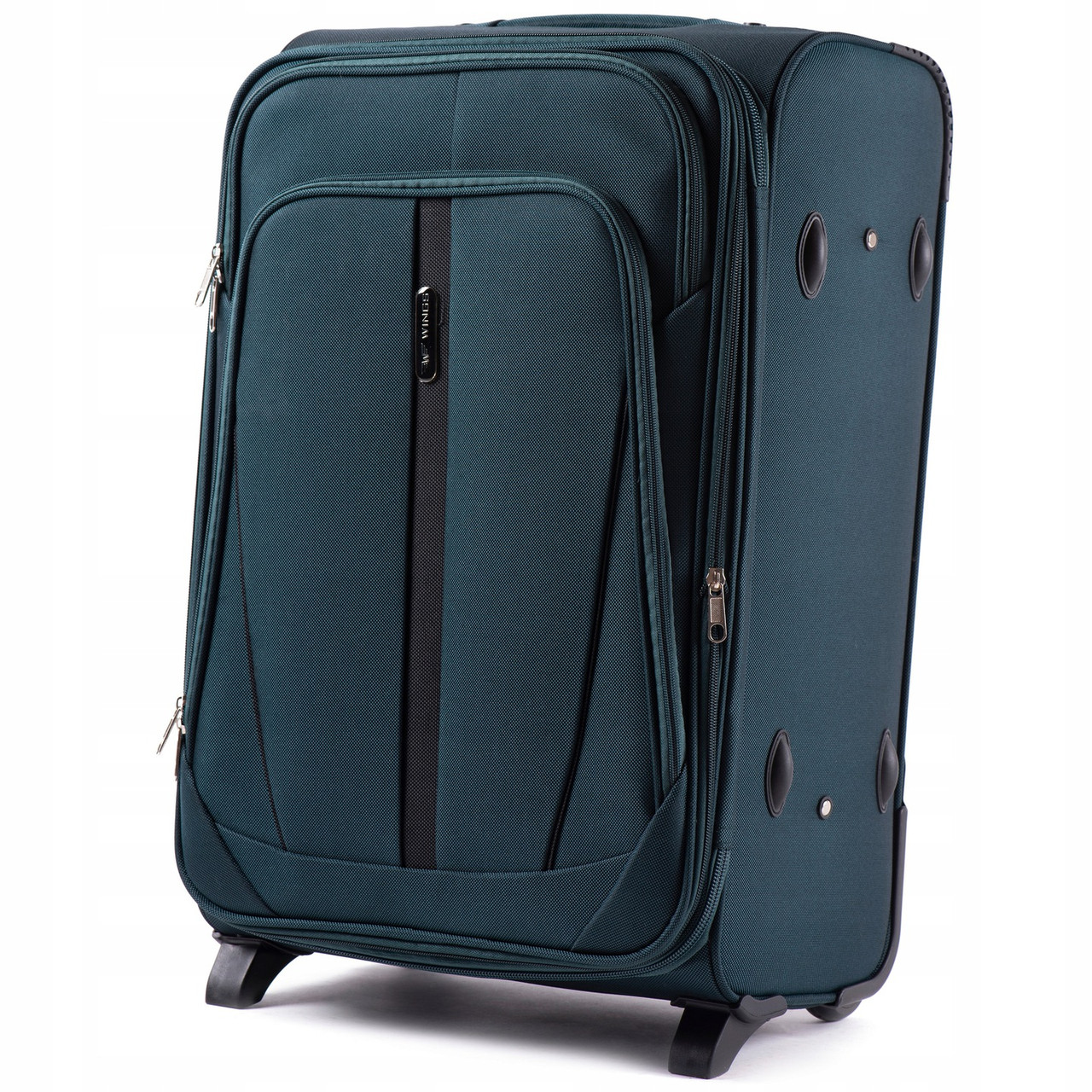

Большой тканевый чемодан на 2 колесах 1706-2 L (зеленый/ green)