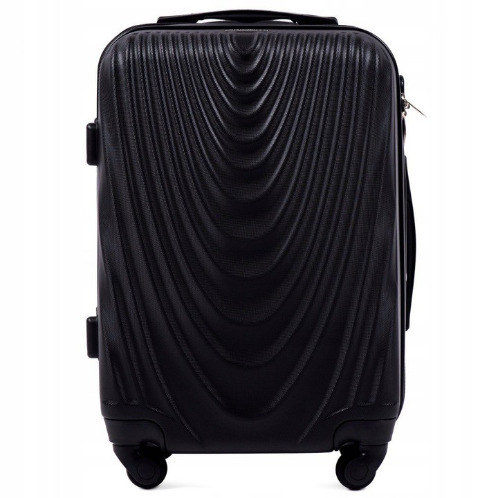 

Маленький дорожный чемодан WINGS 304 S ( черный / black )