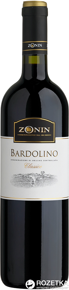 Акція на Вино Zonin Bardolino Classico Doc красное сухое 0.75 л 12.5% (8002235572552) від Rozetka UA