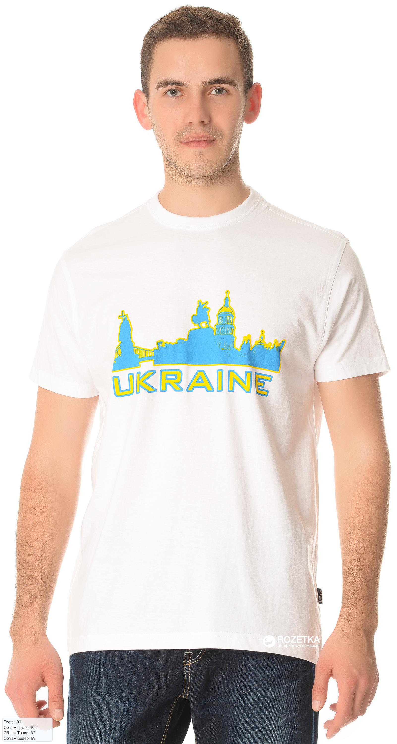 

Футболка James Harvest American Ukraine 2134011100/2  Белая, Футболка James Harvest American Ukraine 2134011100/2 M Белая