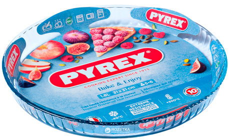 Акція на Форма круглая Pyrex Flan Dish для выпекания 30 см (814B000) від Rozetka UA