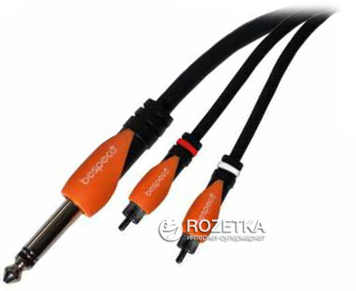 

Инсертный кабель Bespeco SLYSRM300 3 м Black/Orange (23-14-4-12)