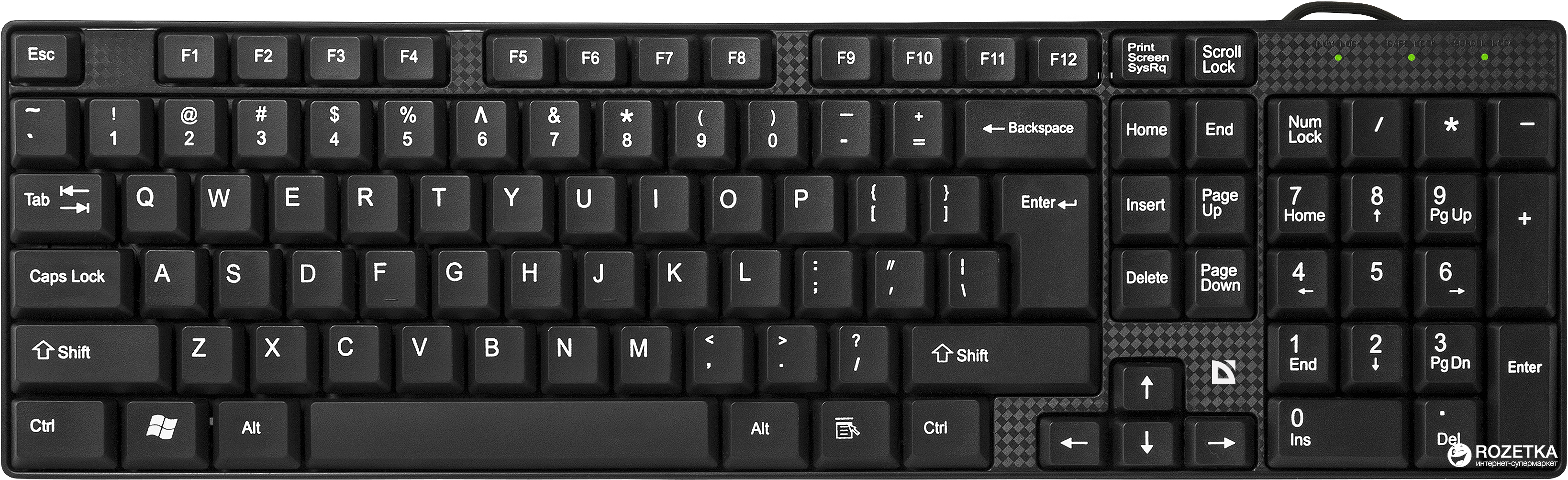 

Клавиатура проводная Defender Accent SB-720 USB (45720)