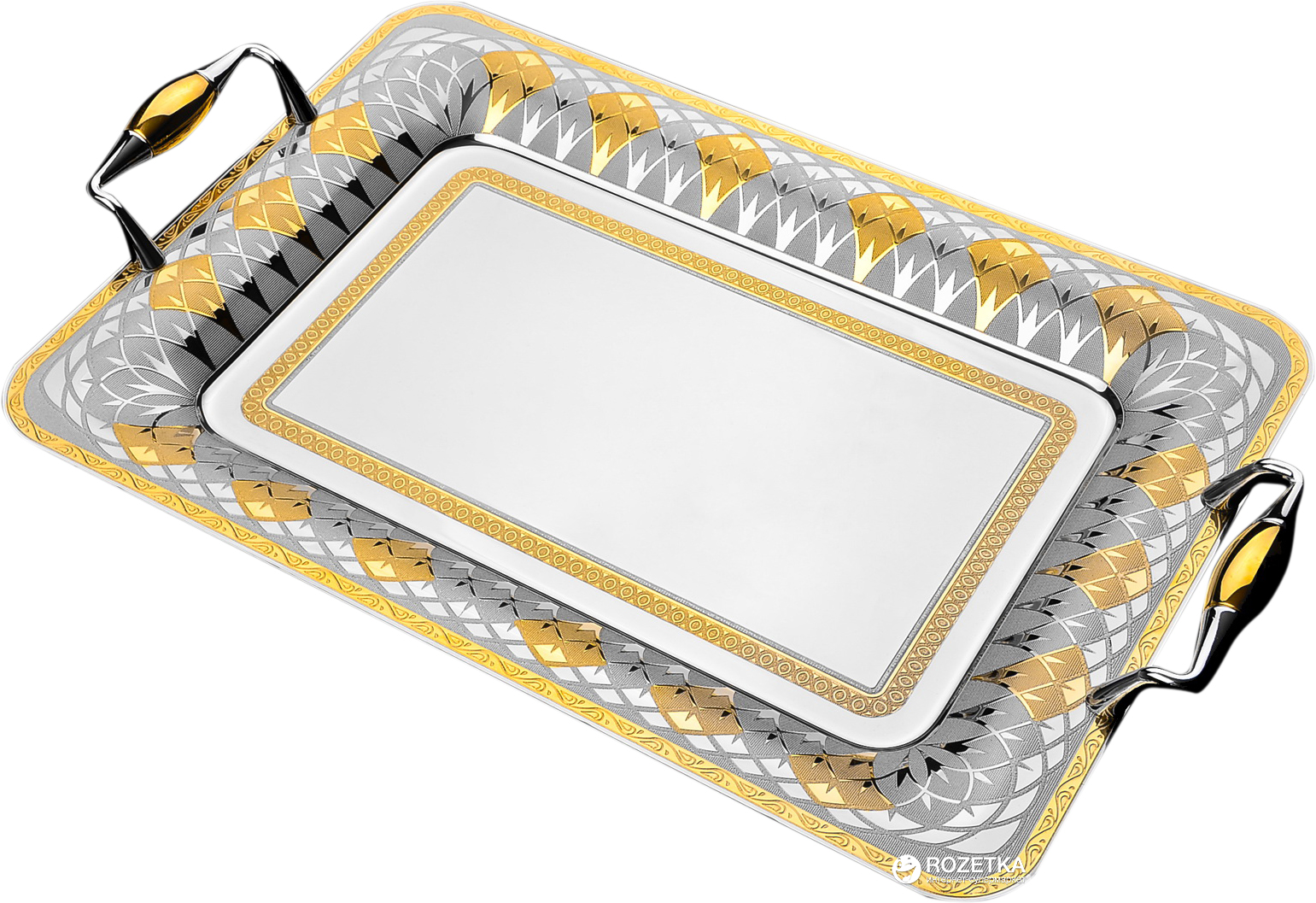 

Поднос прямоугольный Lora Гарда NGD118TRAY G 40х28 см (H90-062)