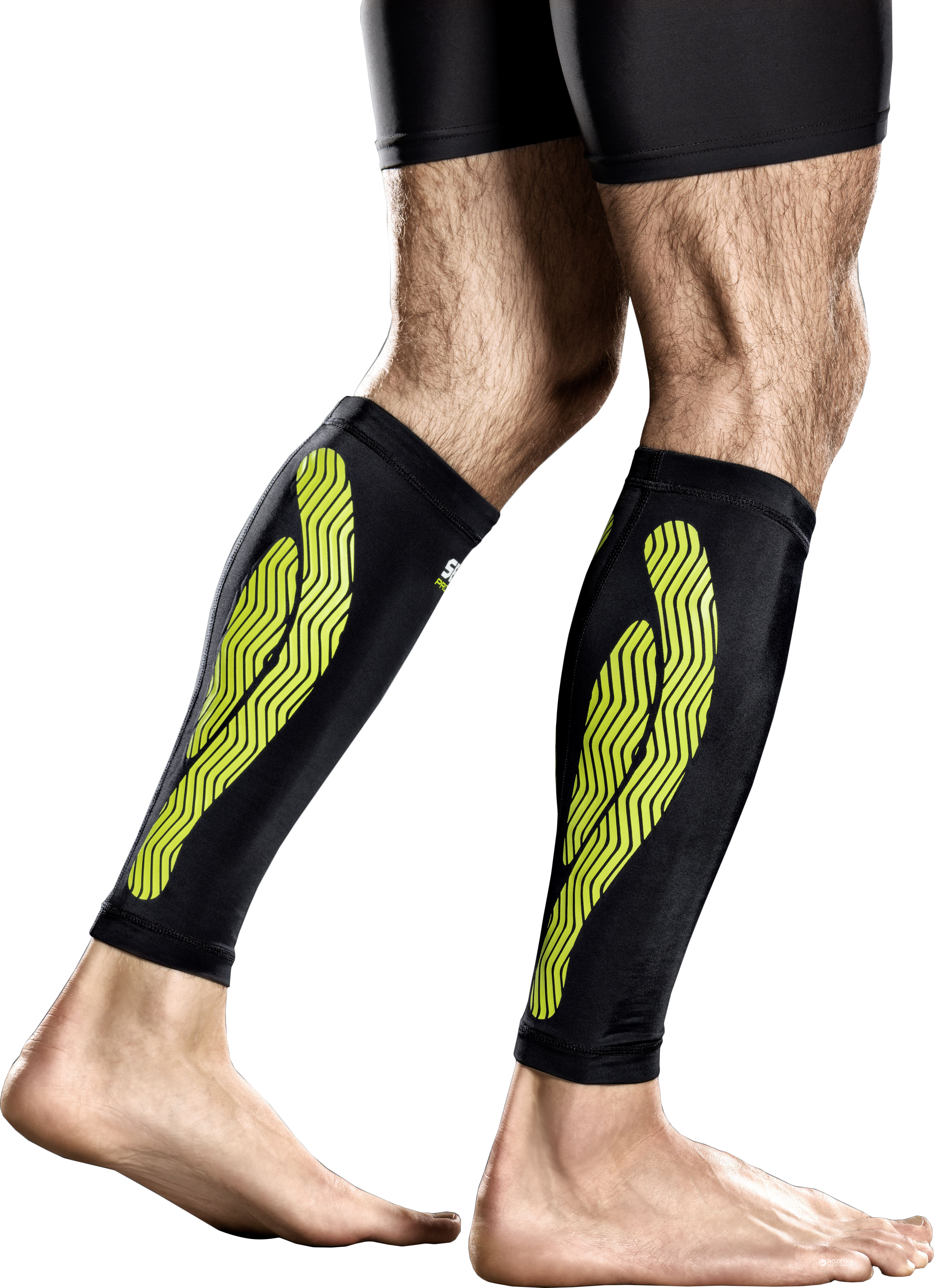 

Бандаж на икру Select Calf Compression Support 6150 XL Черно-зеленый (5703543120512)
