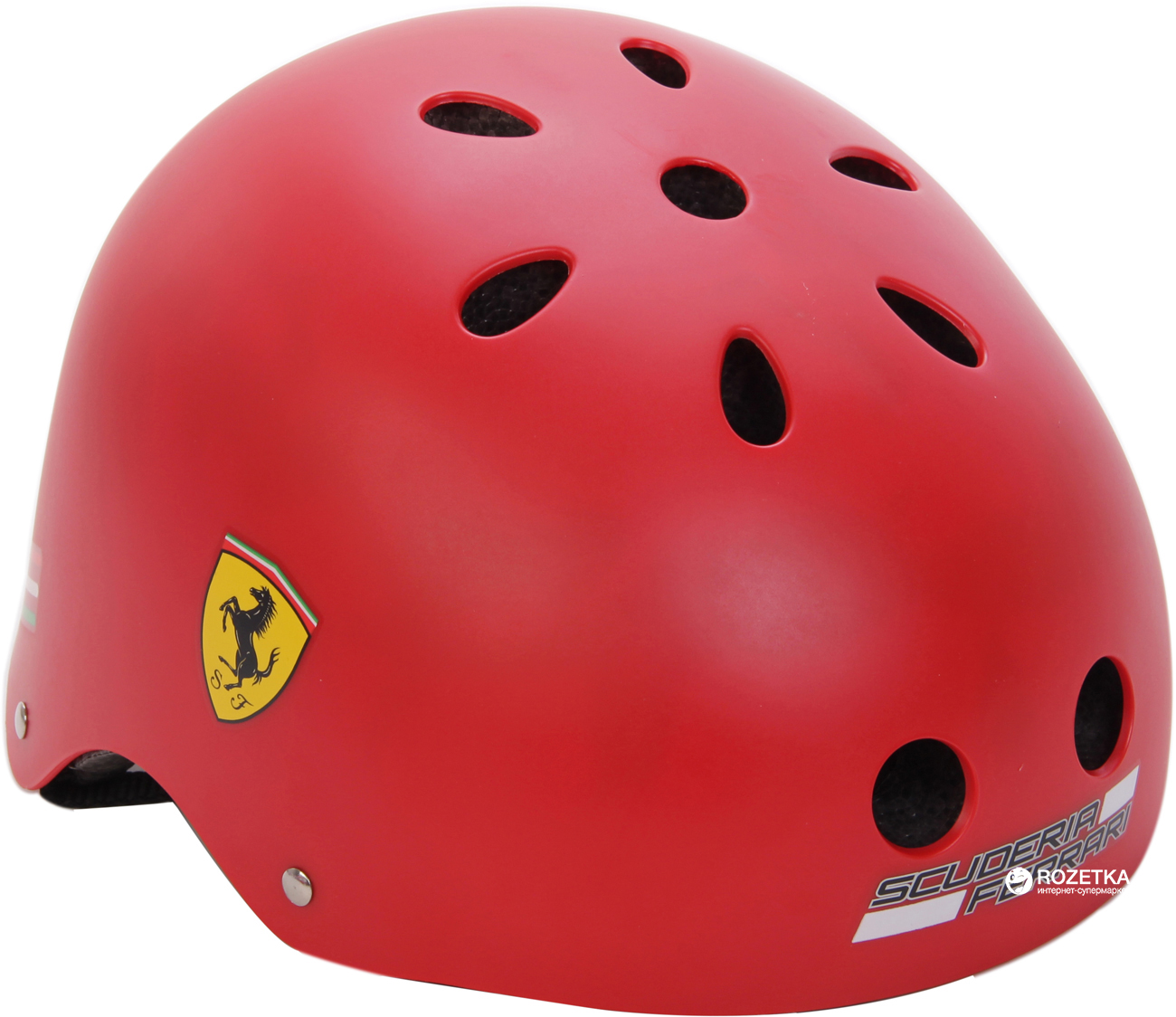 Акція на Шлем Ferrari FAH5 Красный (6944994936249) від Rozetka UA