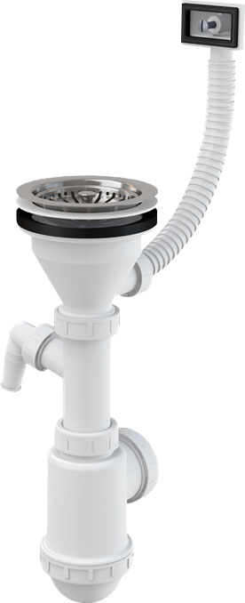 

Сифон для кухонной мойки ALCA PLAST A447P (8594045936018)