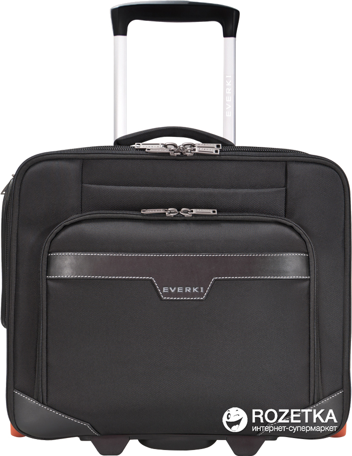 

Дорожная сумка на колесах для ноутбука Everki Journey 16" Black (EKB440)