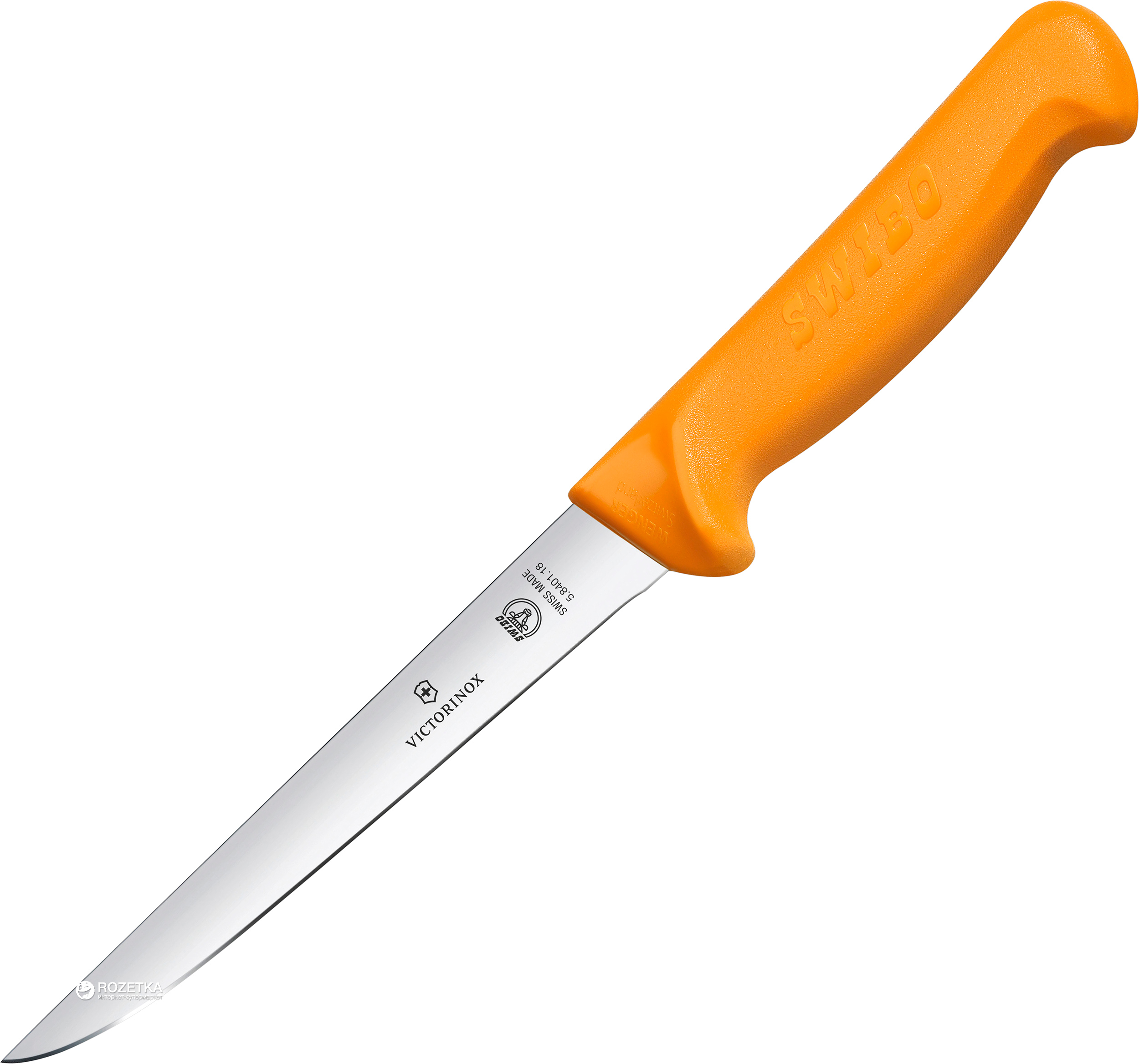 

Профессиональный нож Victorinox Swibo Boning обвалочный прямой широкий 180 мм (5.8401.18)