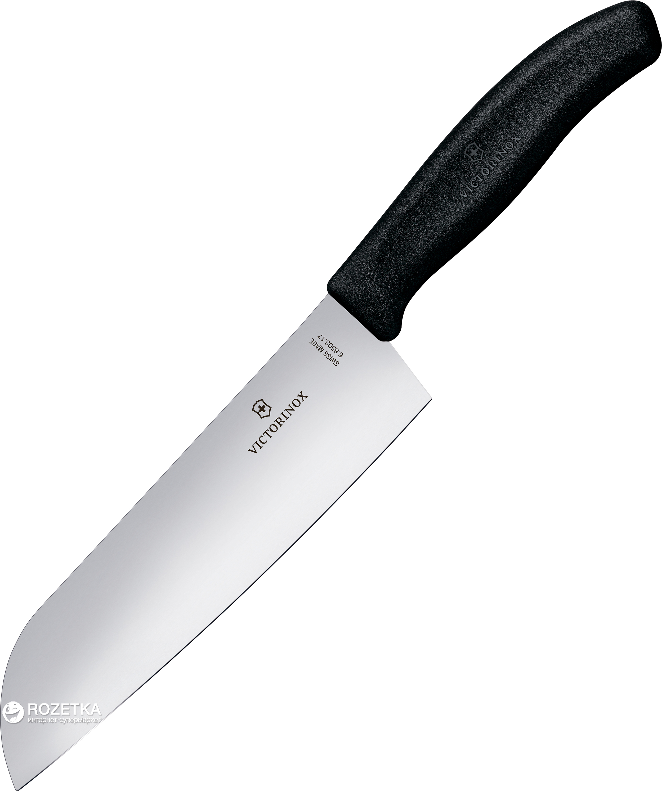 

Кухонный нож Victorinox SwissClassic Сантоку 170 мм в блистере Black (6.8503.17B)