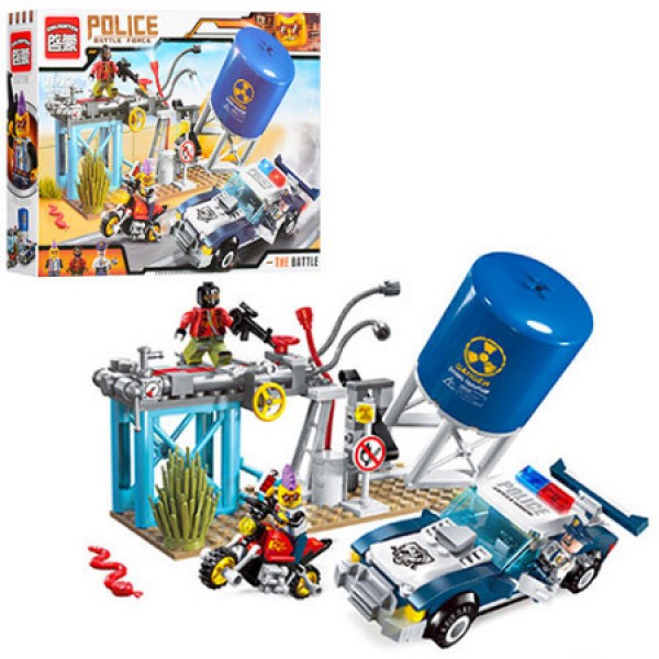 

Конструктор BRICK Полиция 296 деталей