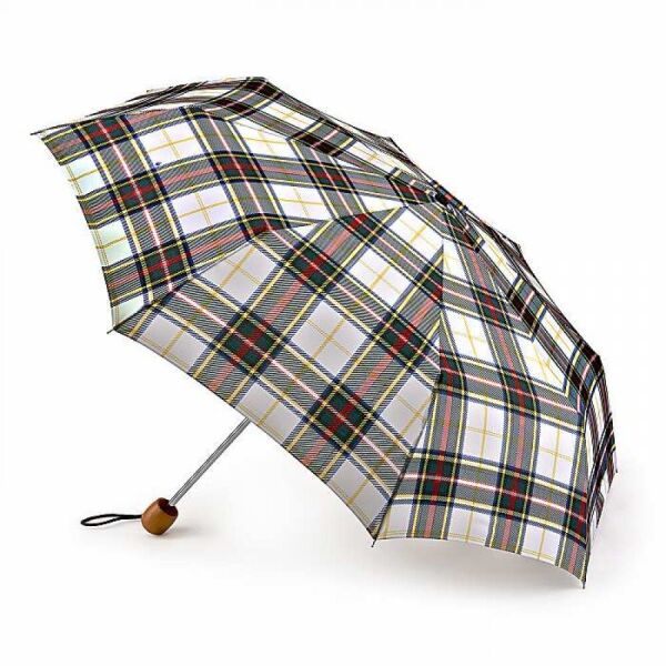 

Зонт женский механический Fulton Stowaway Deluxe-2 L450 White Stewart Tartan