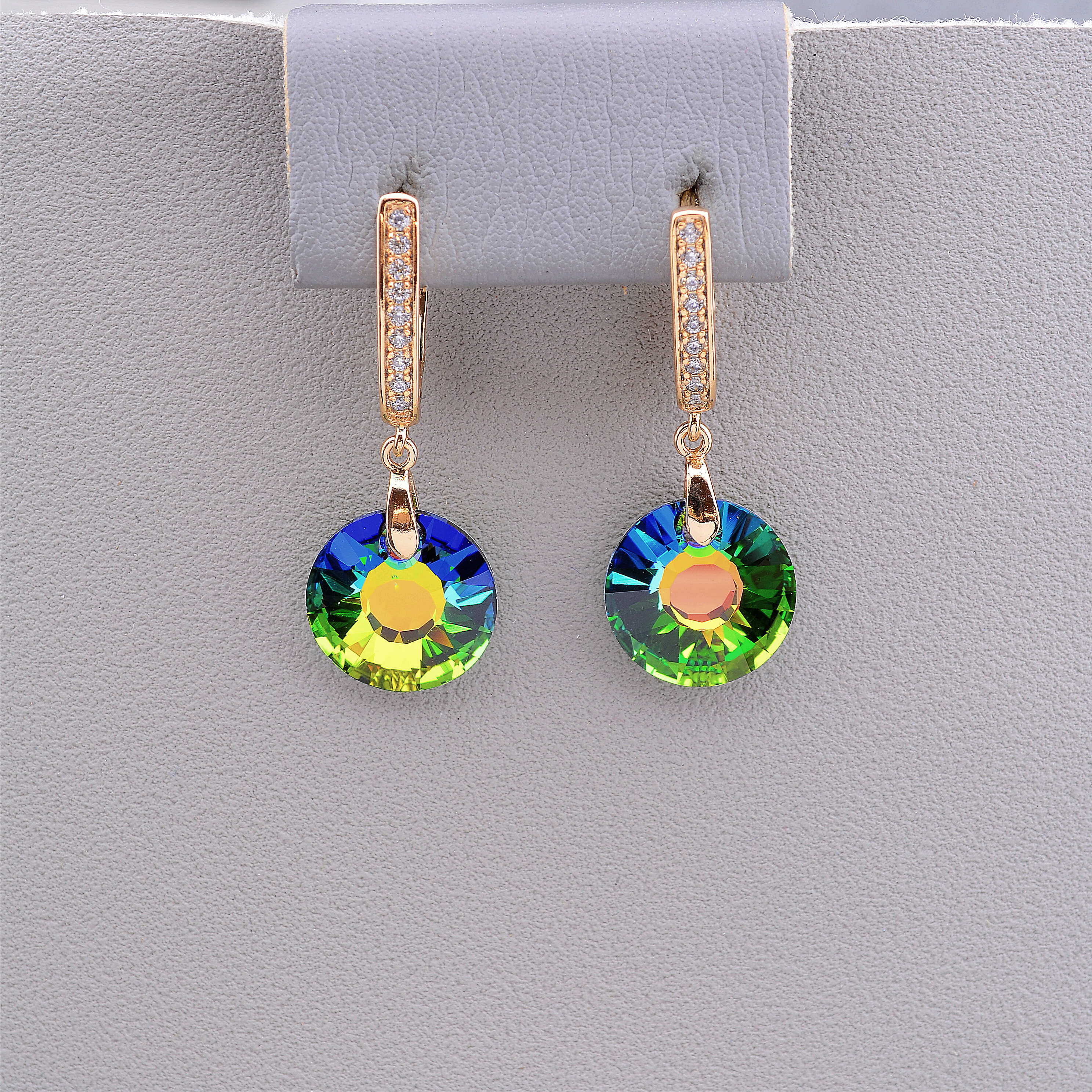 

Серьги 'XUPING' Swarovski (позолота 18к) 094932