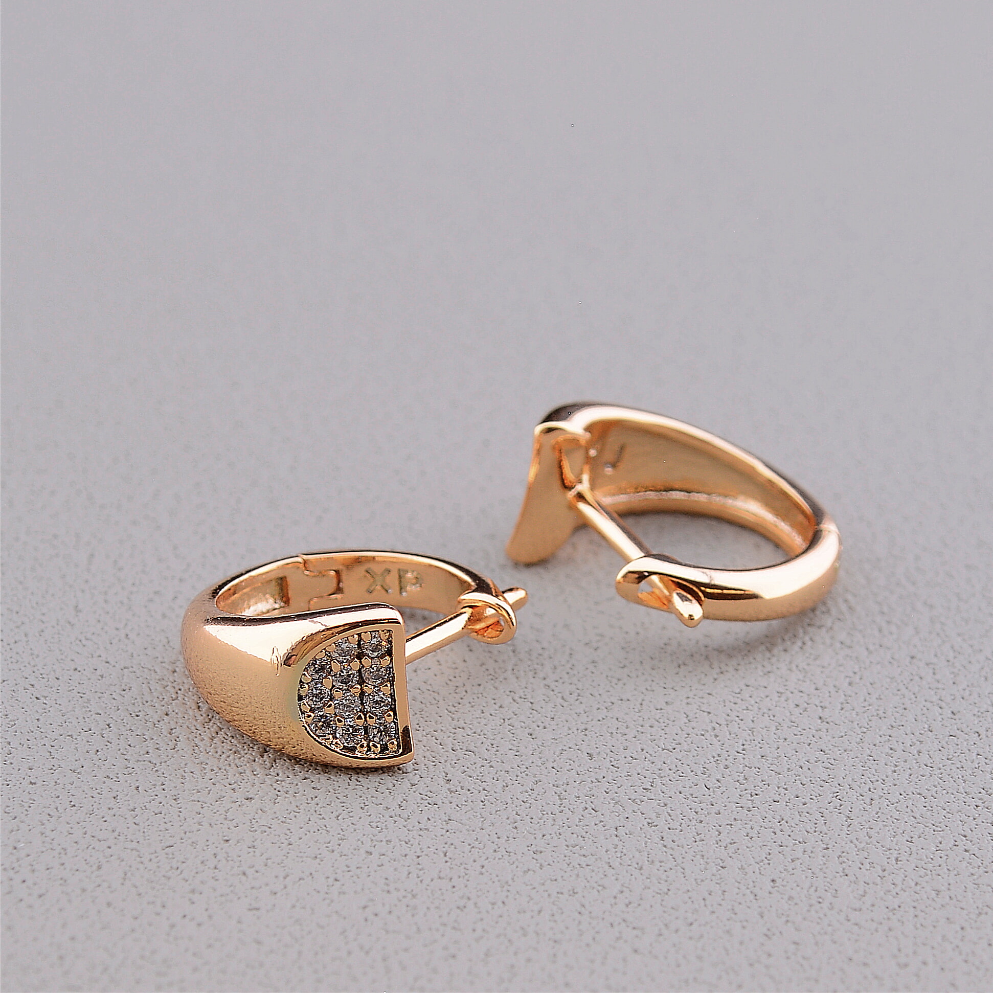 

Серьги 'XUPING' Фианит (позолота 18к) 098253