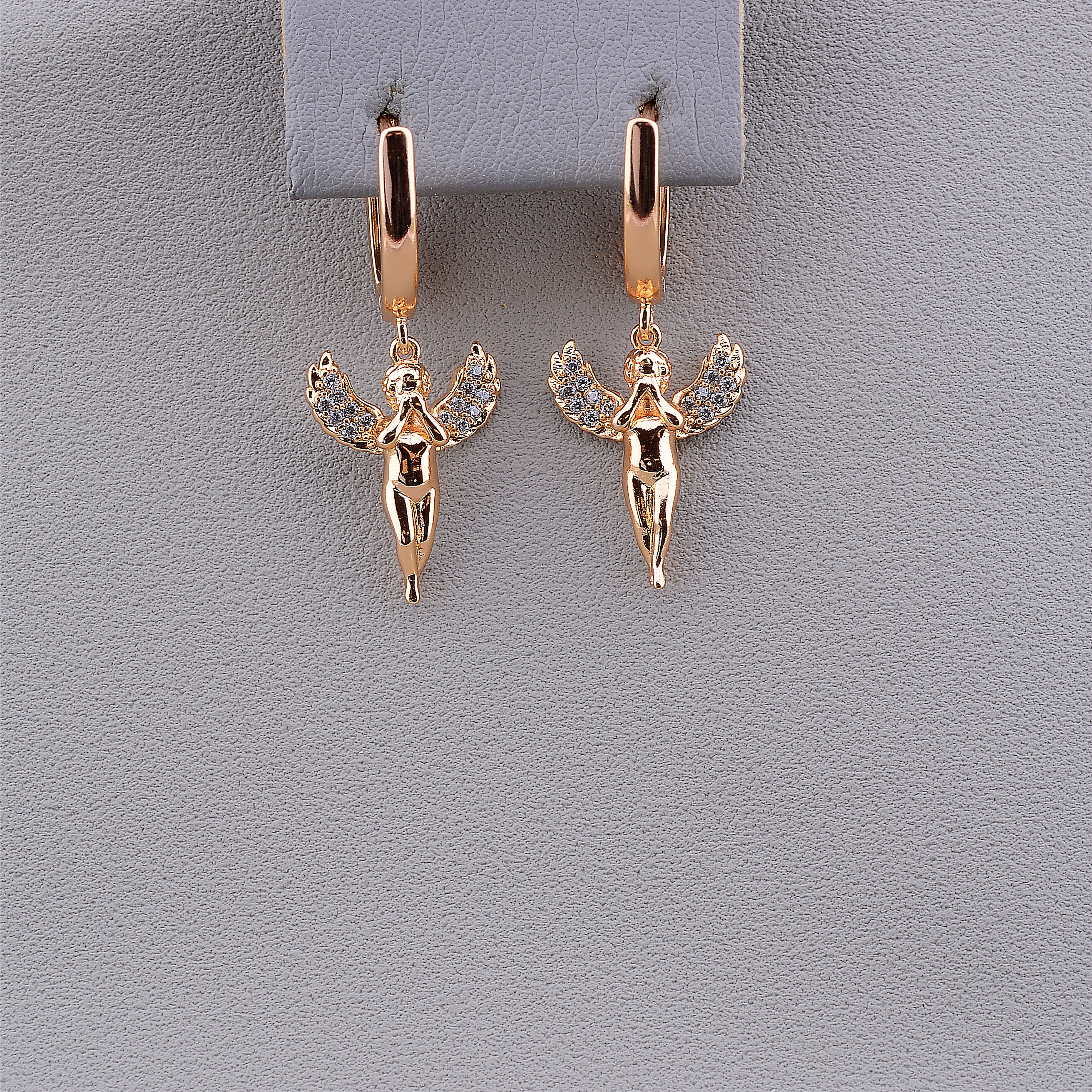 

Серьги Фианит 'XUPING' (позолота 18к) 097165