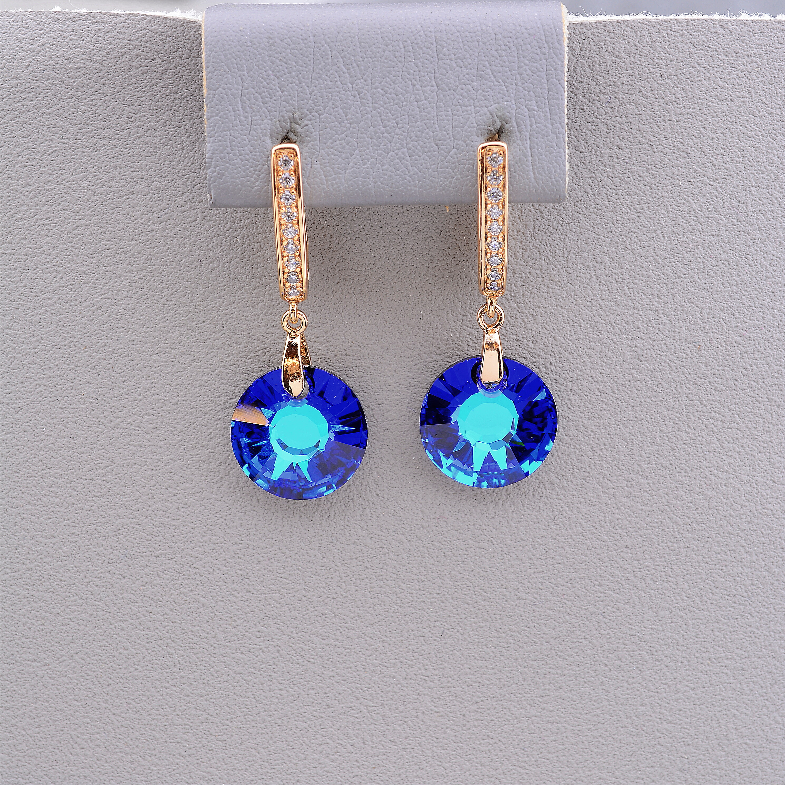 

Серьги 'XUPING' Swarovski (позолота 18к) 094930