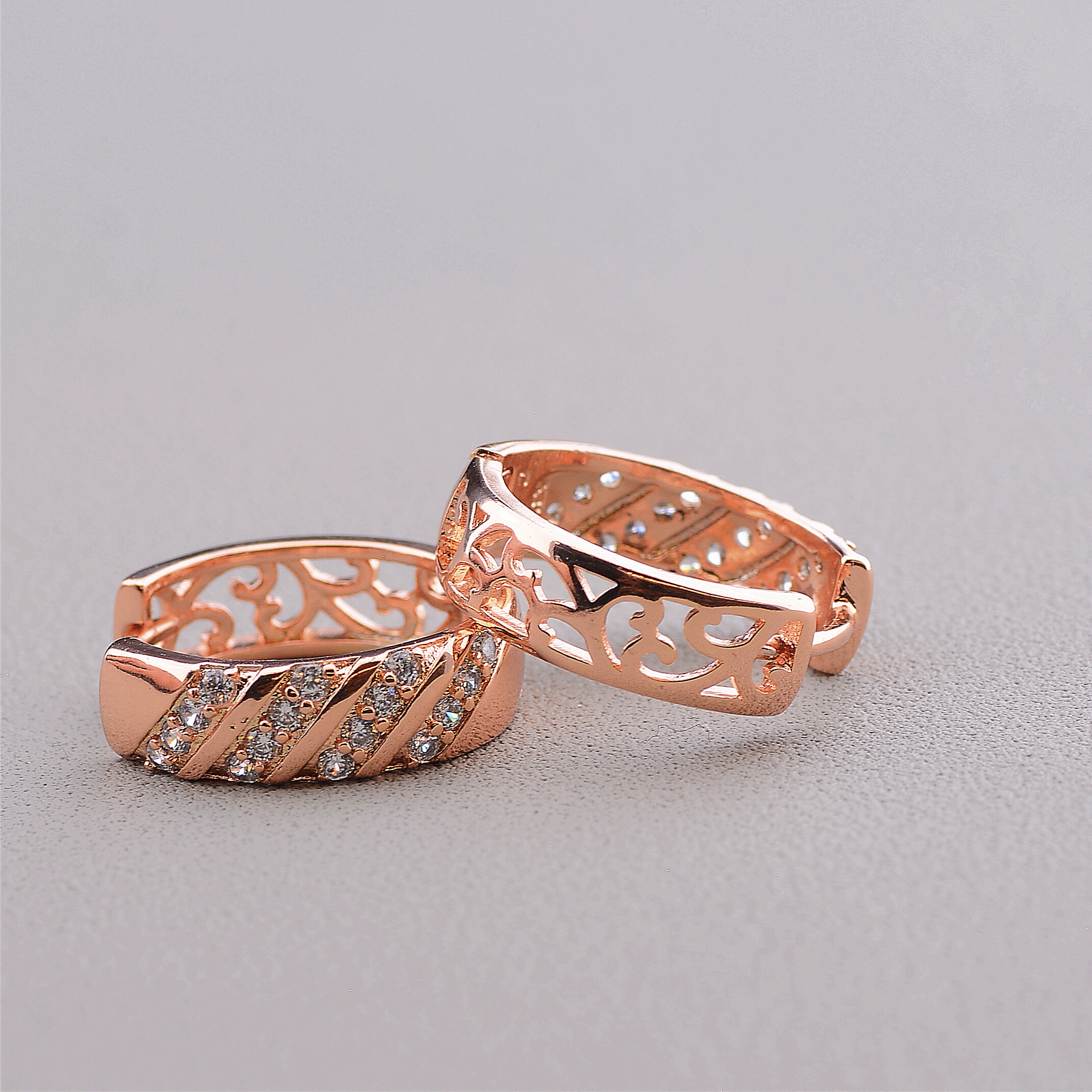 

Серьги 'XUPING' Фианит (позолота 18к) 097154