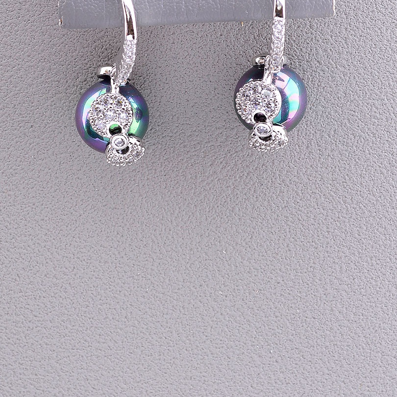 

Серьги 'XUPING' Майорка (родий) 076569