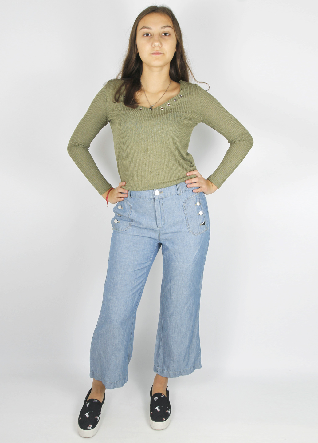 

Штани Massimo Dutti 5026/949/406 38 синій