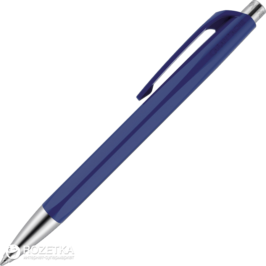 

Ручка шариковая Caran d'Ache 888 Infinite Синяя 0.7 мм Синий корпус (7630002331395)