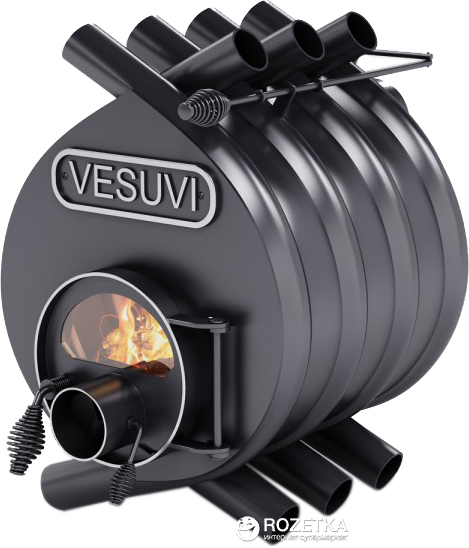 

Печь калориферная для дома и дачи Vesuvi О1 Classic со стеклом (VC-0120050S)