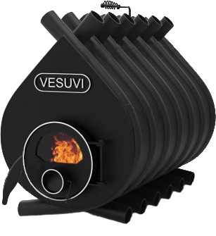 

Печь калориферная для дома и дачи Vesuvi О2 Classic со стеклом + перфорация (VK-022005SP)