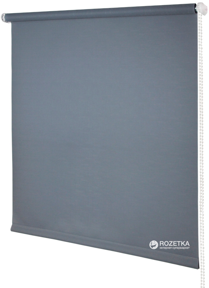 

Ролета тканевая Деко-Сити Мини 52 x 170 см, лен, Серая