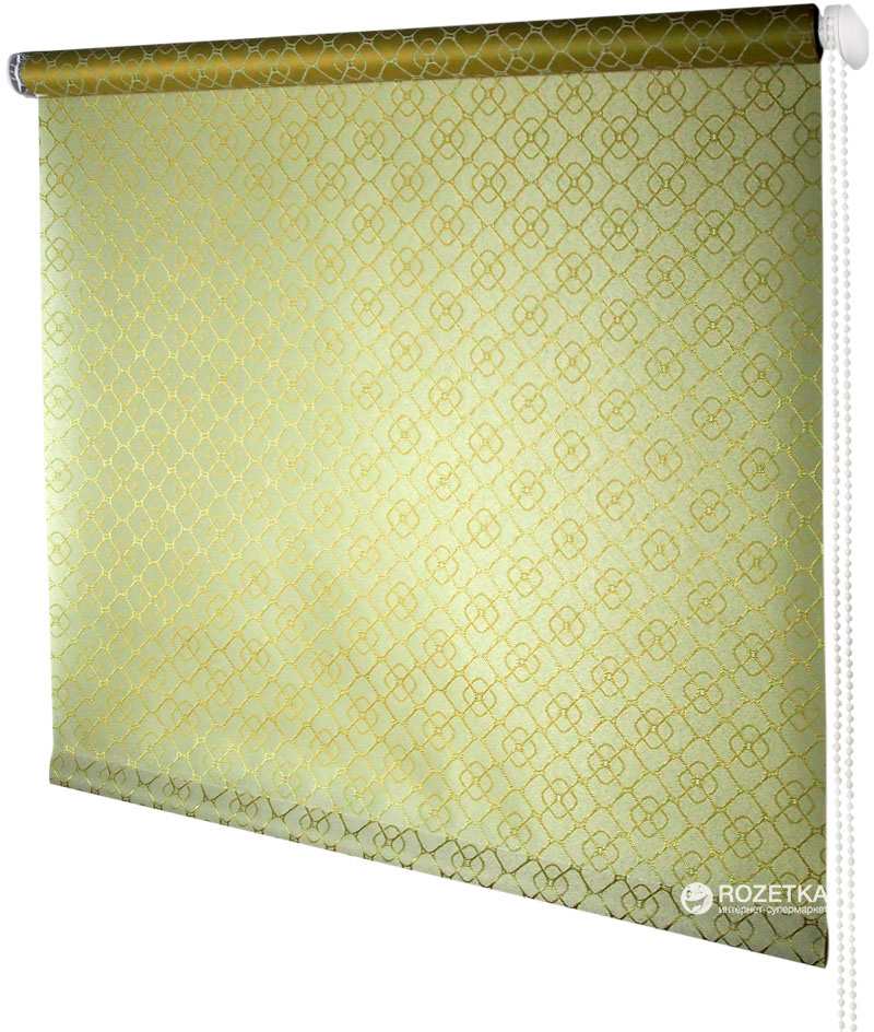 

Ролета тканевая Деко-Сити Мини 57 x 170 см, Витраж Золото