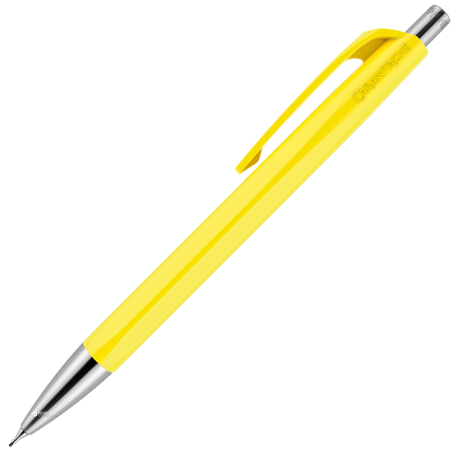 

Карандаш чернографитный механический Caran d'Ache 888 0.7 мм Желтый корпус (7630002331630)