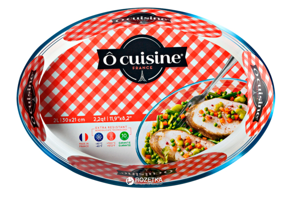 

Форма овальная Pyrex O Cuisine Basic для запекания 30х21 см