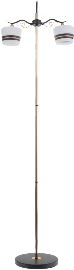 

Торшер Brille LK-708F/2 E27 BK+FG (25-312)