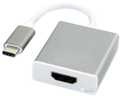 Акція на Адаптер Value USB 3.1 Type-C - HDMI 0.2 м (S0634) від Rozetka UA